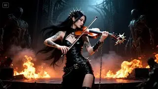 🎻🔥 LIVE NOW: Epic Metal Violin Stream | Instrumental Rock, Battle Music & Power Focus!! 🎸⚡