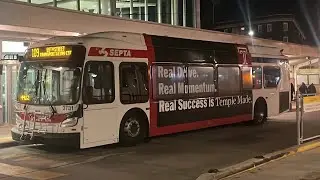 SEPTA 2024 New Flyer XDE40 #3731 on Route 109 (HALF RIDE)