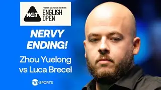 52-MINUTE FINAL FRAME! 🔥 | Zhou Yuelong vs Luca Brecel | 2025 English Snooker Open Highlights