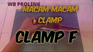 F CLAMP INGCO HFC020503 CATOK KAYU KLEM INGCO catok jepit penjepit kayu kaca dll