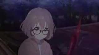 Kuriyama Mirai VS Youmu - Kyoukai no Kanata Episode 2 RAW [720p]