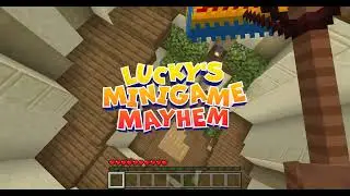 Minecraft Lucky's Minigame Mayhem Part 1! (By Logdotzip!) A Free Minecraft Map For Kids! #kidsvideo