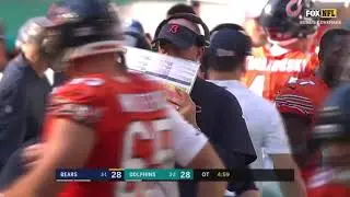 Cold-hearted - Announcer makes Drake joke after Kenyan Drake fumbles at the goal line in OT.