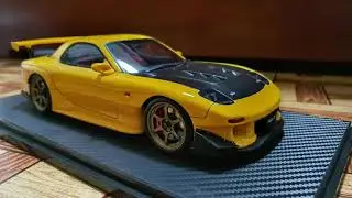 Mazda RX-7 FD3S 1/18 RE雨宫 ignition model.