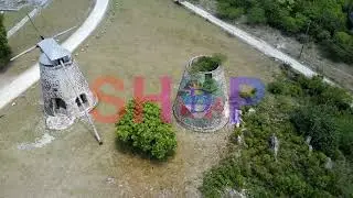 Stunning Aerial Drone View of Betty&rsquo;s Hope Windmill | Antigua Landmarks
