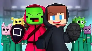 MAIZEN in SQUID GAME SEASON 2 vs INCREDIBOX SPRUNKI : JJ and MIKEY Minecraft Animation JJ & Mikey