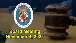 Board Meeting - November 4, 2025