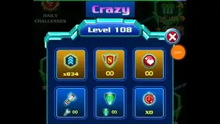 Alien Shooter - Level 108 Crazy (Dragin) No Slow No Booster