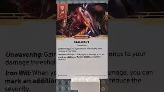 Daggerheart (Class) Guardian Stalwart (Domains - Valor Blade)