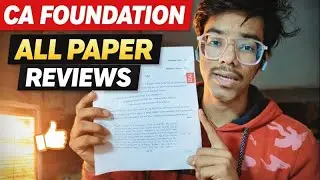 CA Foundation Exam Jan 2026 &ndash; Honest All Paper Review | Pass or Tough? #cafoundation #jan2026paper