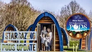 Stargazing Pods Update March 2019 - Alton Towers