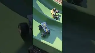 Monster Truck Toys for Kids at the Park / Monster Jam / Hot Wheels Monster Trucks