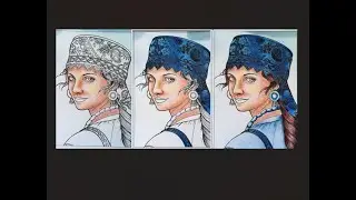 Pt 4: Prismacolor pencils in Color me Beautiful coloring book