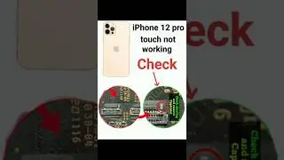 👉 iPhone 12 Pro Touch Not Working Solution Easy Hardware Fix #iphonerepair #TouchProblem#iPhone12Pro