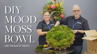 Чаша для настроения из мха своими руками от Майкла и Ширли!