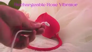 MOOLIGIRL Rose Sex Toy &ndash; Double-Ended Thruster with Sucking Vibes for Ultimate Female Pleasure