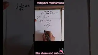 power rule in integration |Integration #inter maths# btech mathsbasics #bsc maths basics