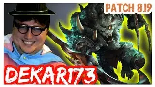 Dekar173 | Best RENGAR vs POPPY | RENGAR Top | Dekar Challenger Gameplay | Patch 8.19
