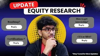 Equity Research Update!
