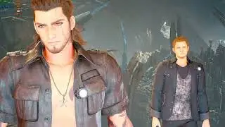 Gladios Vs Nergal Boss Fight ~ Trial Chamber  ~ FFXV