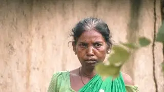 Portrait photography with canon 215mm lens For village women//#canon #village #shortsfeed #viral