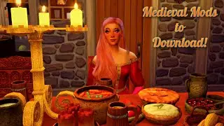 Medieval Interactions? Furniture? Homes?⚔🏺 THE SIMS 4
