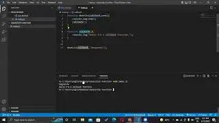 Javascript Callback Function