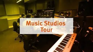 City, University of London Music Studios Tour - Subtitled