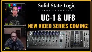 Solid State Logic | SSL | UF8 & UC1 | Daw Controller, Advanced Plugin Controller
