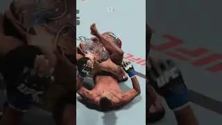 лучший выход из боевого, вбить в пол соперника #ufc #mma #gaming
