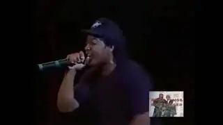N.W.A. Concert Ice Cube - Dope Man (Houston 1989)