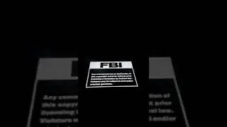 FBI Warning Screen (1982-1990)