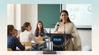Professional Audio Podium AP-620 | 120W Amplifier, Wireless Mic & Bluetooth Lectern System