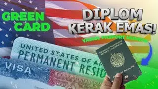GREEN CARTA UYINI UCHUN DIPLOM YOKI ATESTAT KERAK EMAS. #greencard