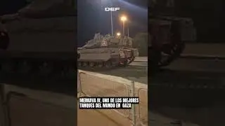Merkava IV: uno de los mejores tanques del mundo en Franja de Gaza 🔥