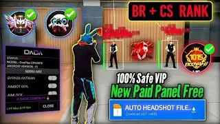 OB51 Update ⚡ Free Fire Max Panel Injector | Auto Headshot + Aimbot Hack | 100% Rank Working