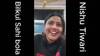 Nishu Tiwari ne diya Muh Tod Jawab 😱 | Copy Karne Wale Ko Kiya Expose 🔥 | Full Controversy Video