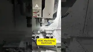 Precision CNC Moment: Aluminum Part Challenge ⚙️ #cncmachining #precisionmachining #shorts