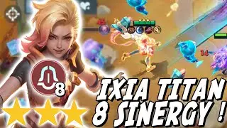 HYPER IXIA BRUISER METROZONE 8 SINERGY TITAN MODE ! ULTI KYK XAVIER ! BASIC ATK KYK ULTI VALENTINA !