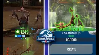 Compsocaulus Showcase & Tested in Battle | Jurassic World Alive
