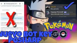 🚨Nuevo Bot para key PGSharp🚨 joystick Android 6 7 8 9 10 Pok&eacute;mon Go