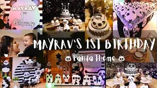 Mayrav&rsquo;s First Birthday Celebration | Panda Theme Party | BirthdayTeaser #panda #firstbirthday
