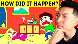ONLY 2% CAN SOLVE THESE CRAZY MYSTERY RIDDLES !