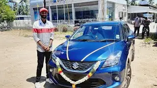 Taking Delivery Of Maruti Suzuki BALENO Nexa Blue 2021