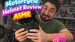 🏍️Обзор мотоциклетного шлема 🪖- ASMR💤