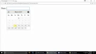 JQuery UI Tutorial | Datepicker