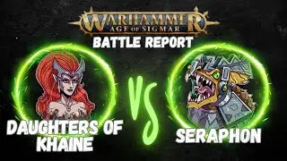 Warhammer Age of Sigmar Battle Report: Daughters of Khaine vs Seraphon