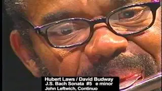 Hubert Laws - David Budway - J.S. Bach Sonata 5 e minor