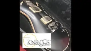 Knaggs Kenai Semi‑Gloss Black | Выпускник PRS Джо Кнаггс | Обзор бутиковой гитары