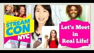 Meet Me, Grace Helbig, Rosanna Pansino, GloZell, etc! at Stream Con NYC!! LET'S CRAFT IN REAL LIFE!